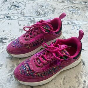 Kurt Geiger London Kensington Tweed Lace-Up Sneakers